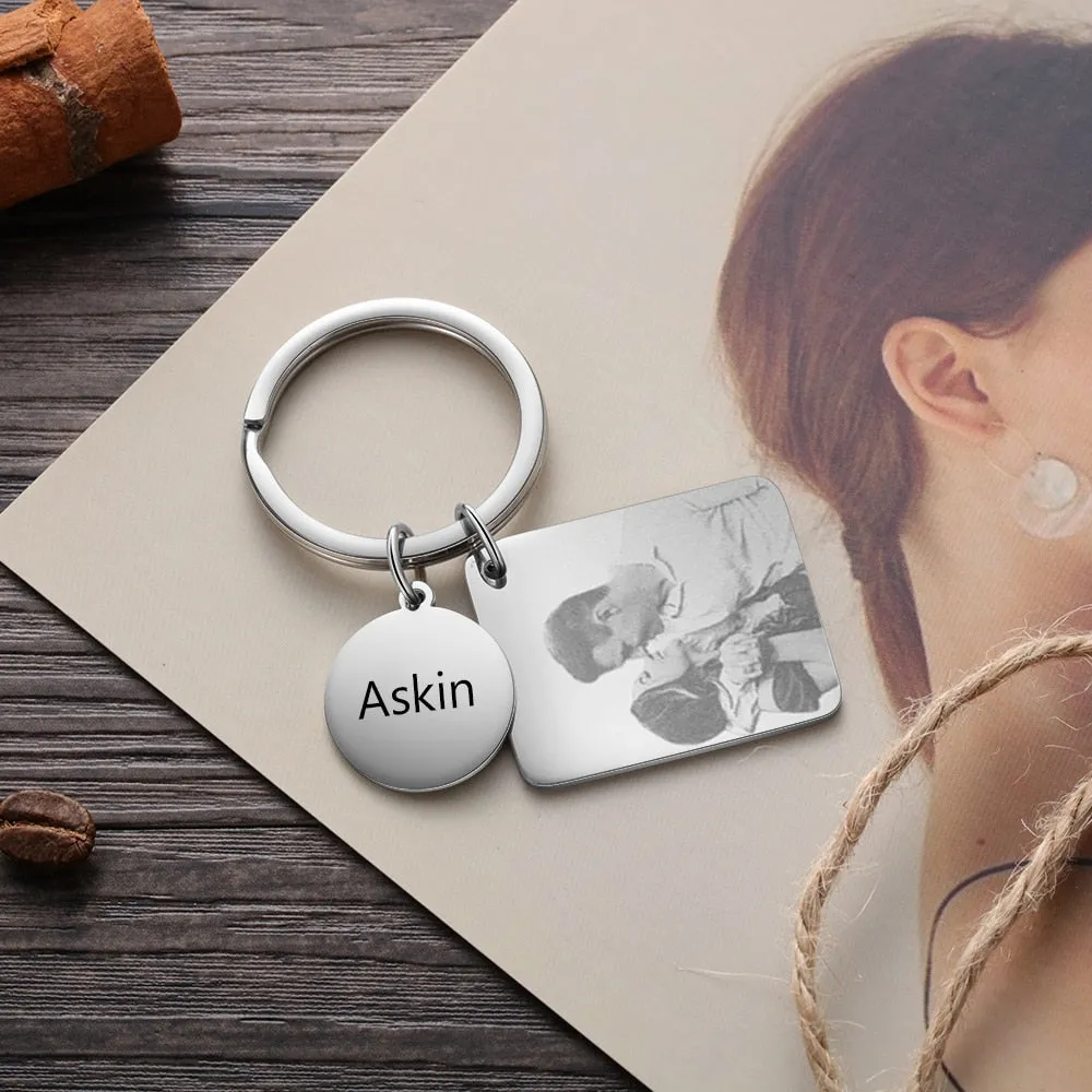 Personalized Custom Photo Keychains