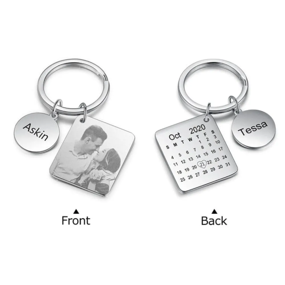 Personalized Custom Photo Keychains