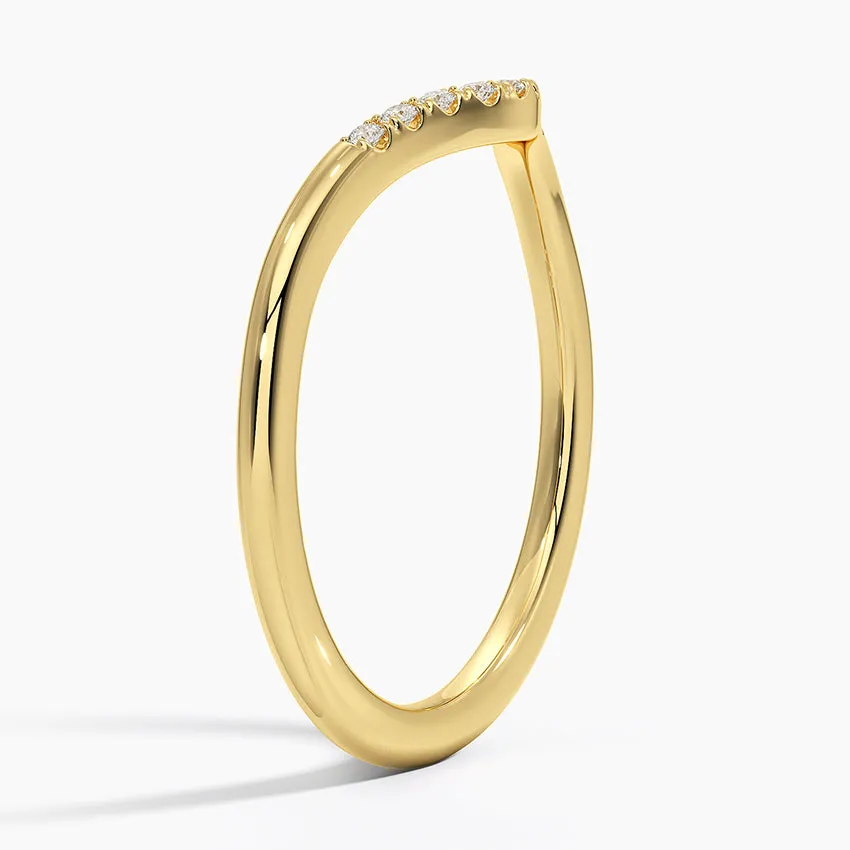 Petite Flair Wedding Band Ring - LR91