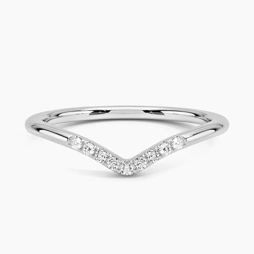 Petite Flair Wedding Band Ring - LR91