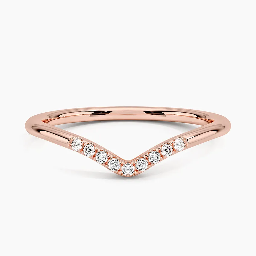 Petite Flair Wedding Band Ring - LR91