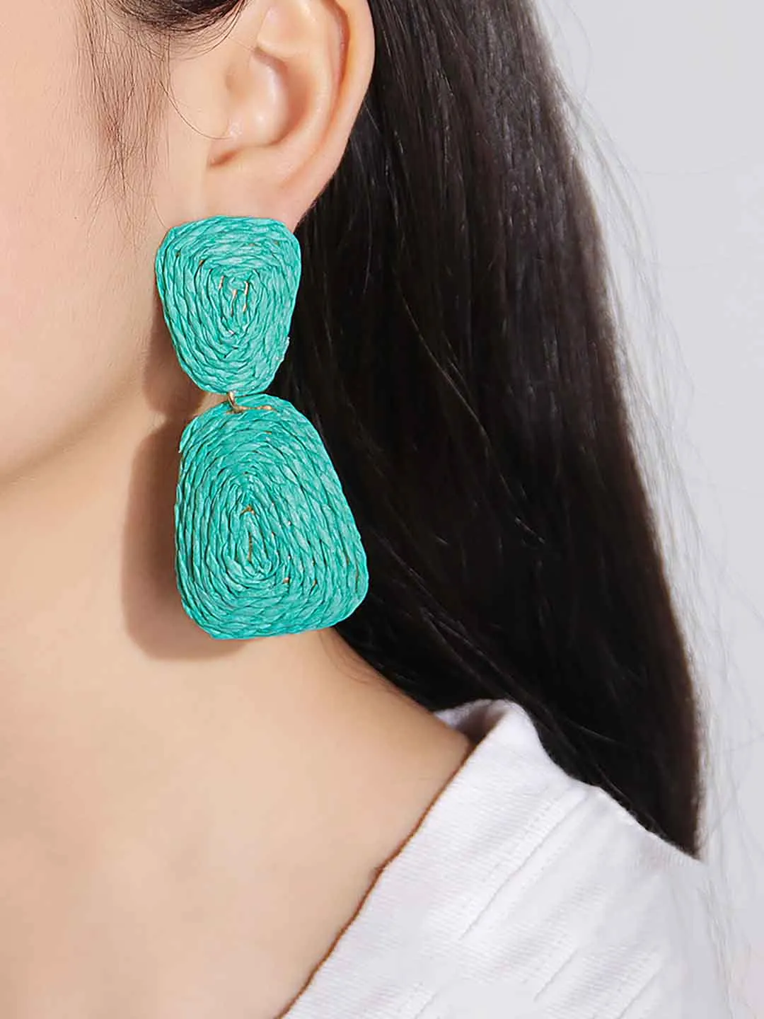 Raffia Drops Earring