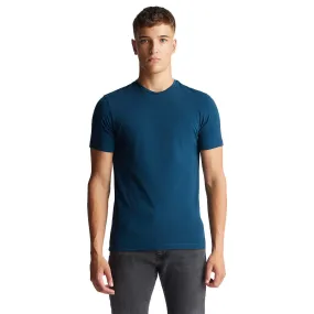 Remus Uomo Stretch Cotton Tee | Blue