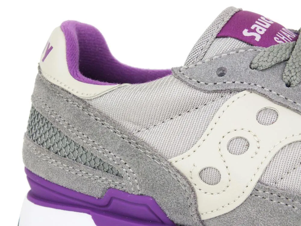 SAUCONY Shadow Original Light Grey Purple 1108-618