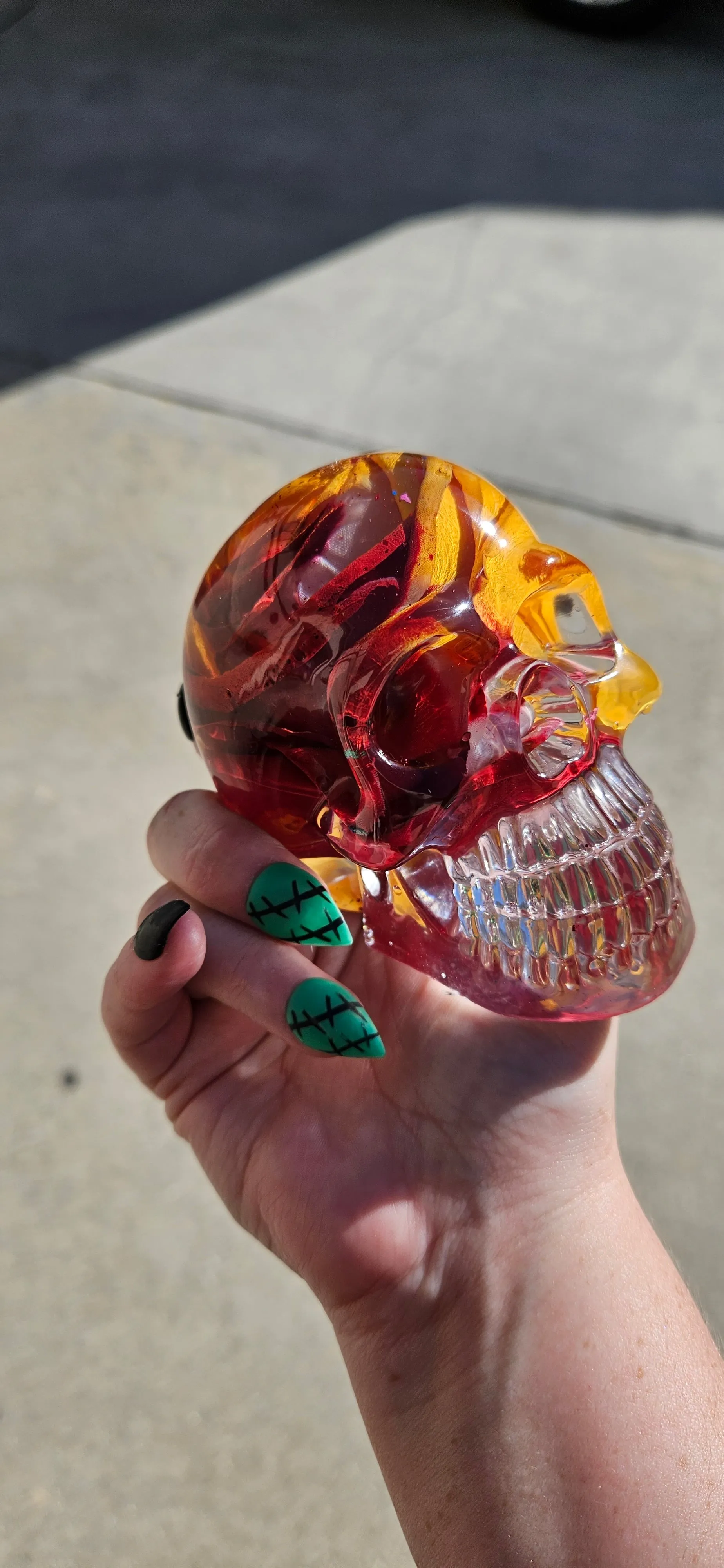 Scarabia House Rose Skull