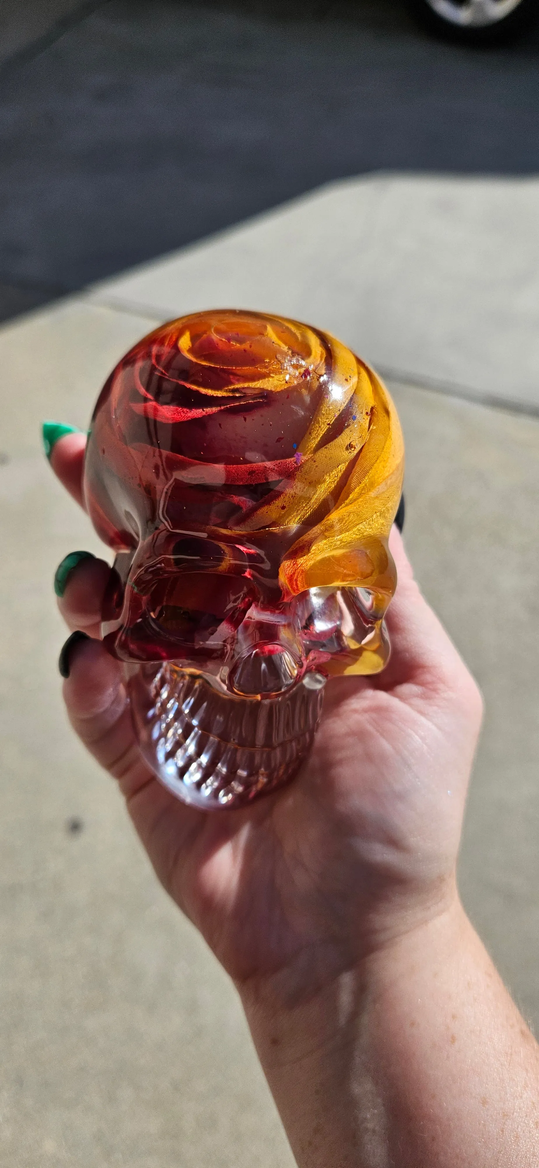 Scarabia House Rose Skull