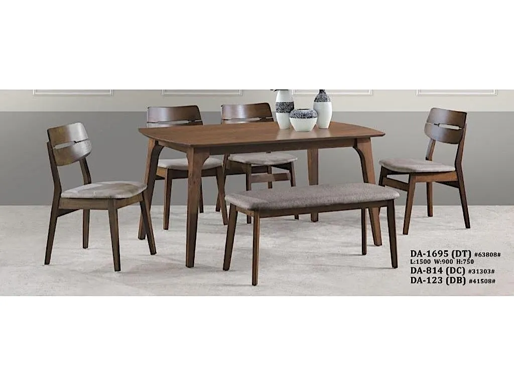 Sherry 4/6 Seater Dining Set (DA1695DT   DA814 Chair)