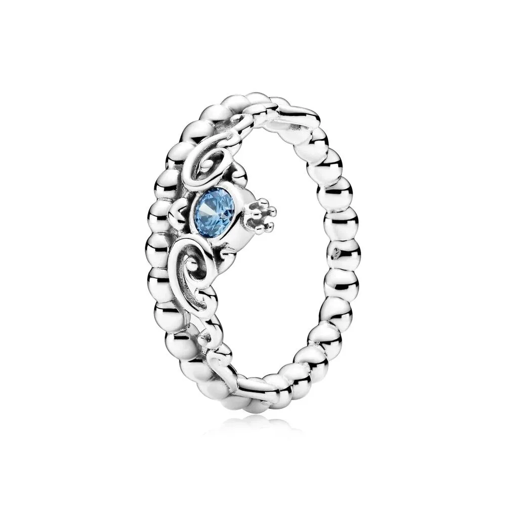 Stylish Sterling Silver Sparkling Zircon Ring For Women