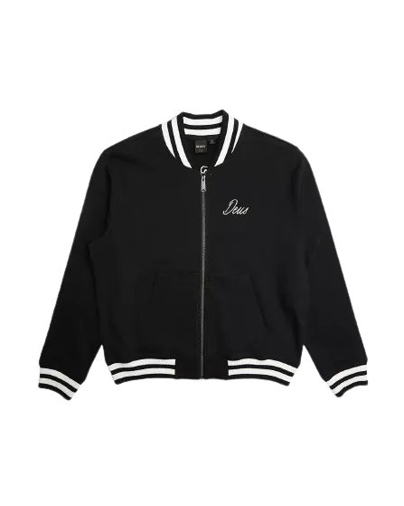 VESTE BOMBER DEUS PATRON FLEECE BLACK