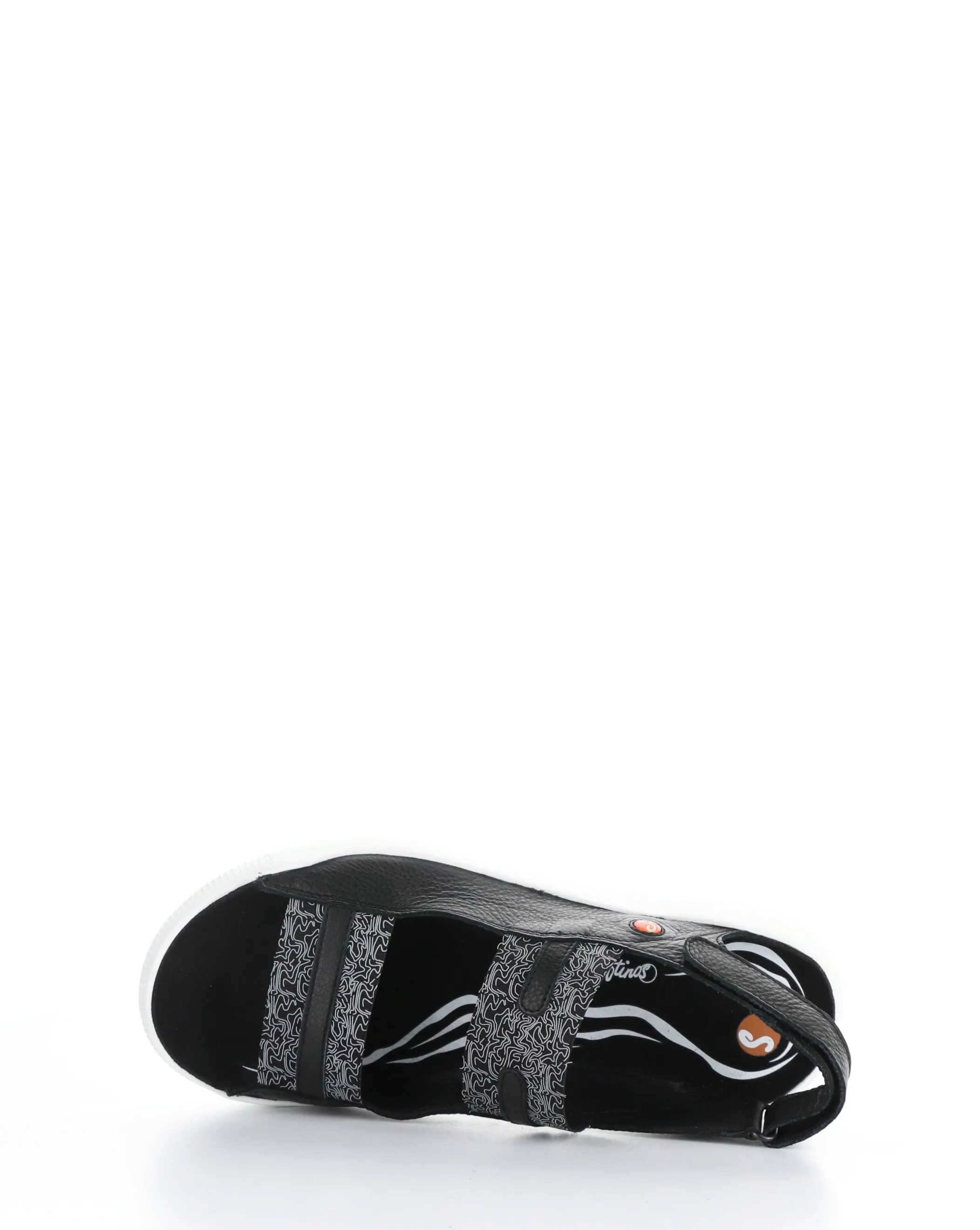 WHEB749SOF 000 BLACK Velcro Sandals