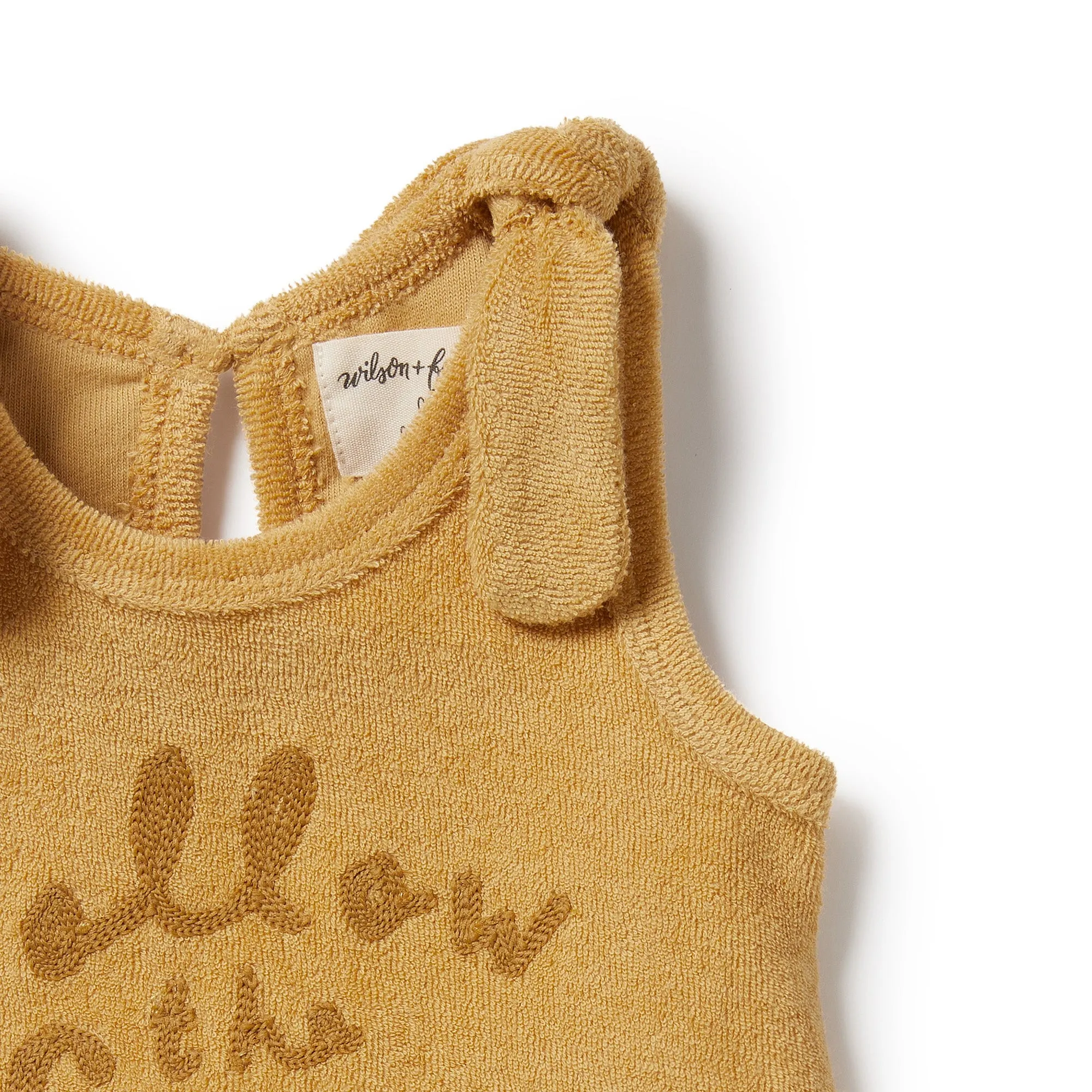 Wilson & Frenchy | Follow The Sun Organic Terry Tie Singlet