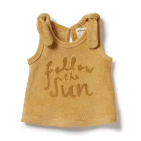 Wilson & Frenchy | Follow The Sun Organic Terry Tie Singlet