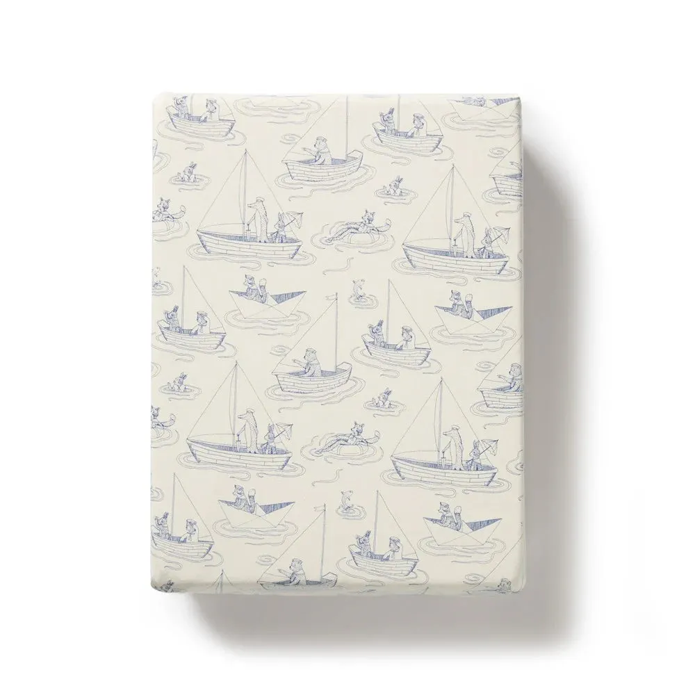 Wilson & Frenchy Organic Bassinet Sheet - Sail Away