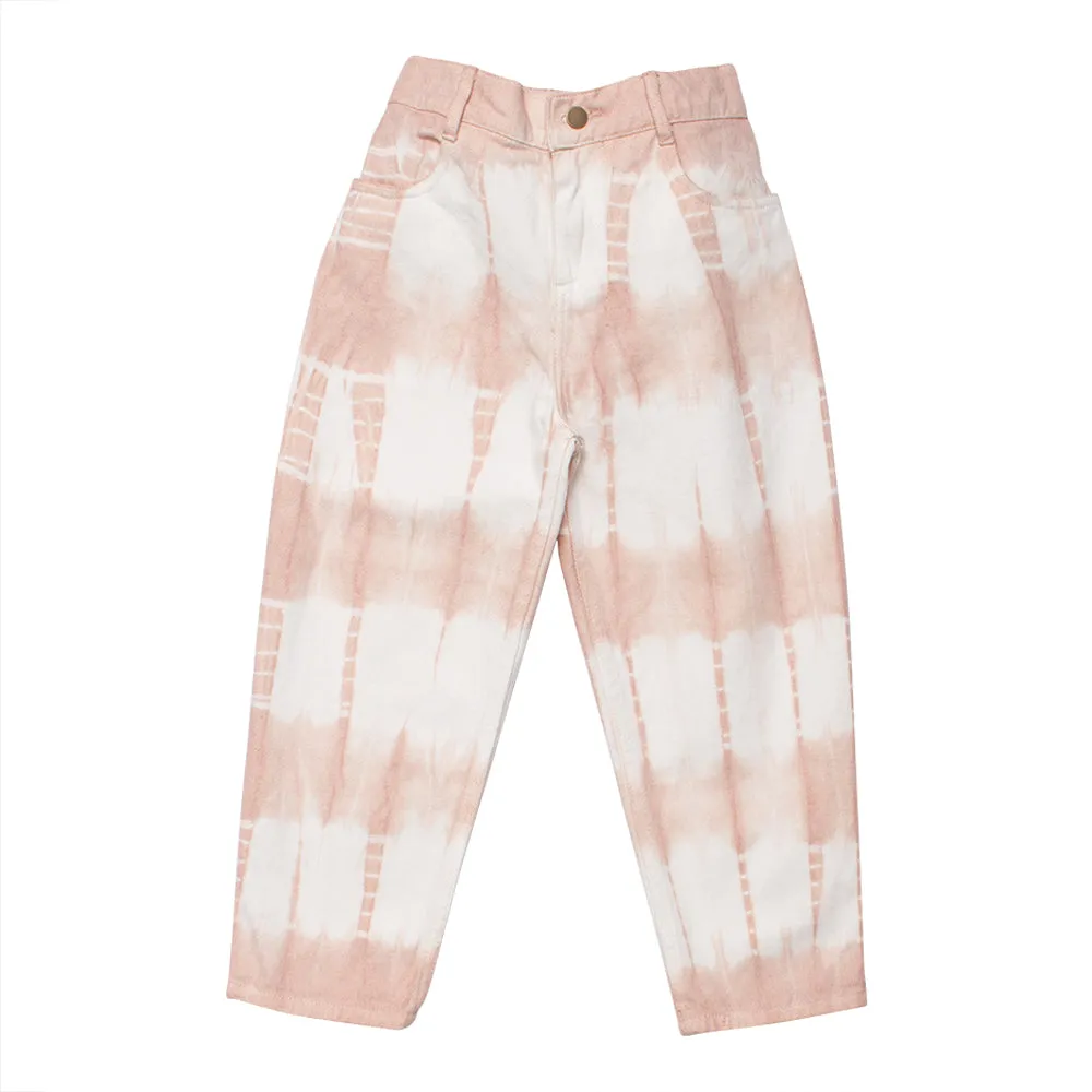 Wynken | Classic Jean Soft Pink Tie Dye