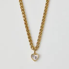 You Have My Heart Vintage Necklace